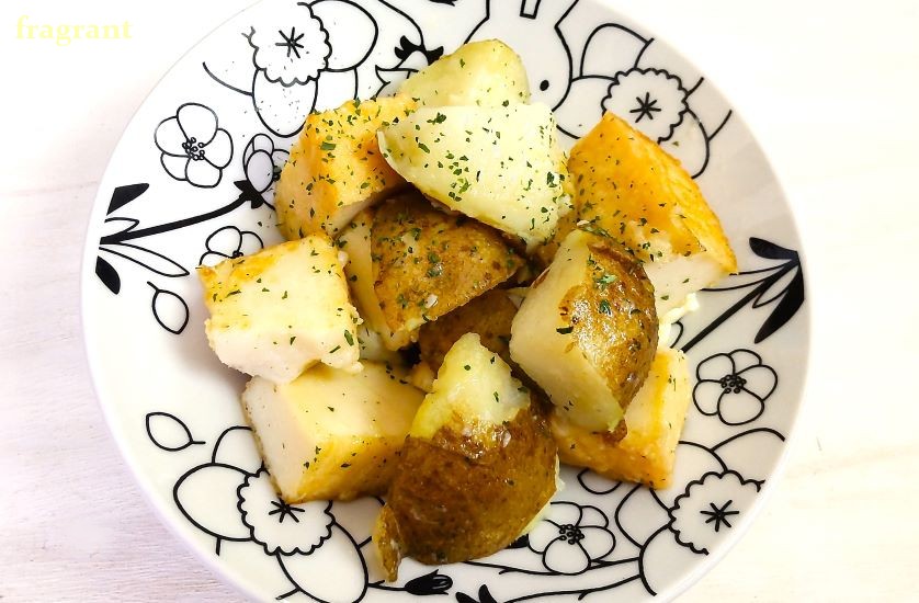 厚揚げ＆じゃがいもカレー炒め