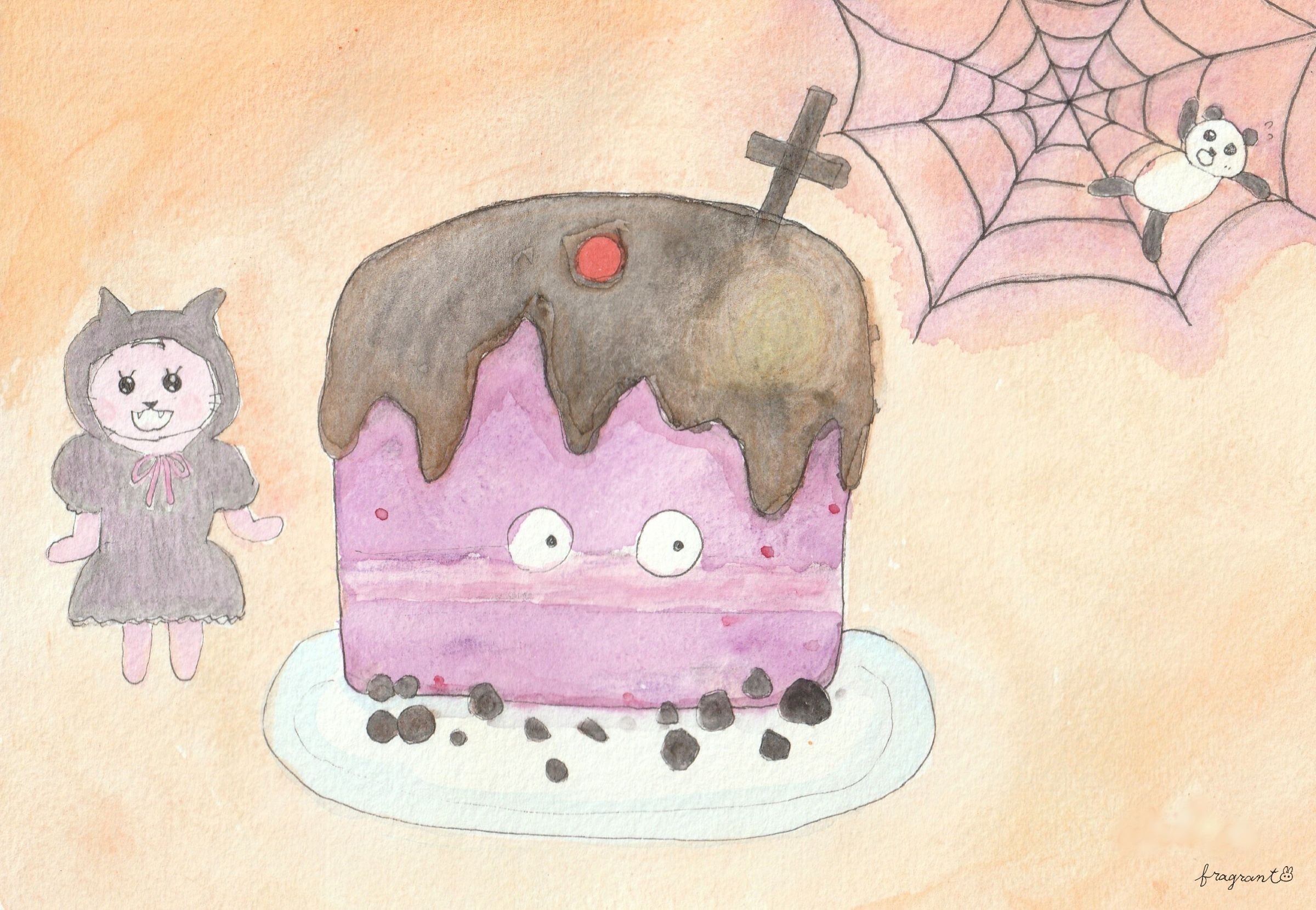ハロウィンケーキ＊しゃるろっと