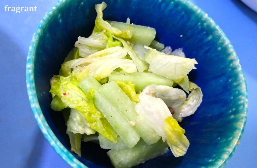 レタス＆メロン皮サラダ